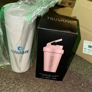 Truvani Stainless Steel Shaker Cup 12 lot mixed